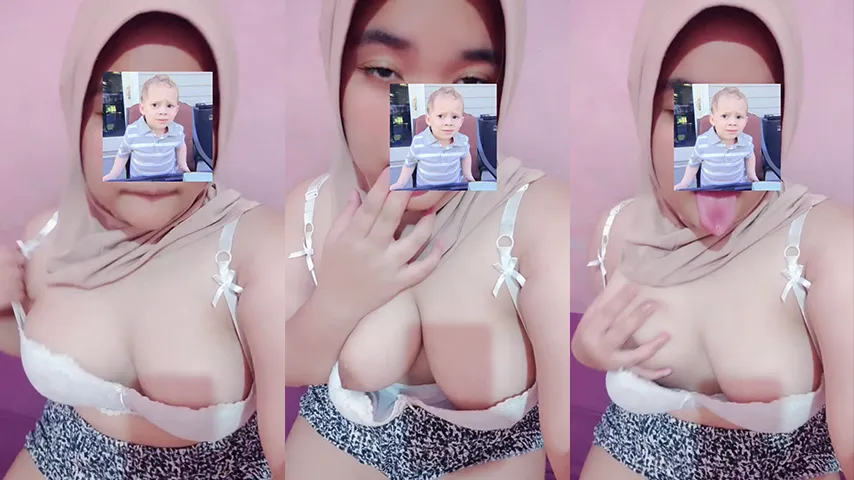ABG Bra Putih Tobrut Remas Tetek