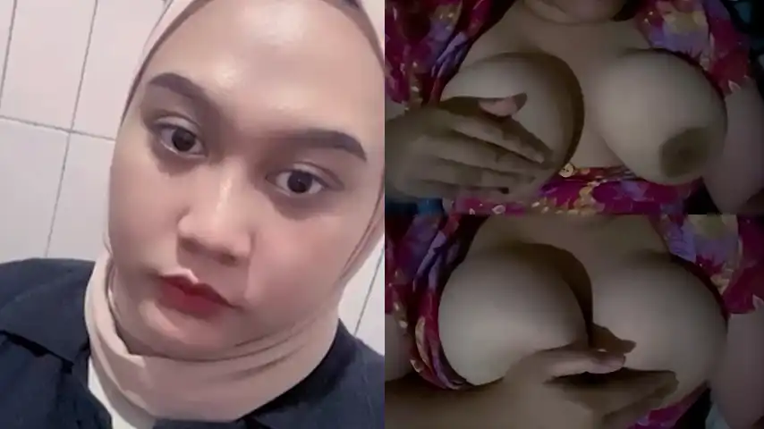 Hijab Toge Bugil Remas Toket