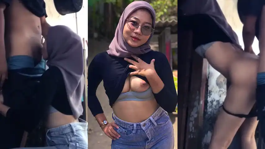 Hijaber Mulus Asal Bandung Dientot Doggystyle